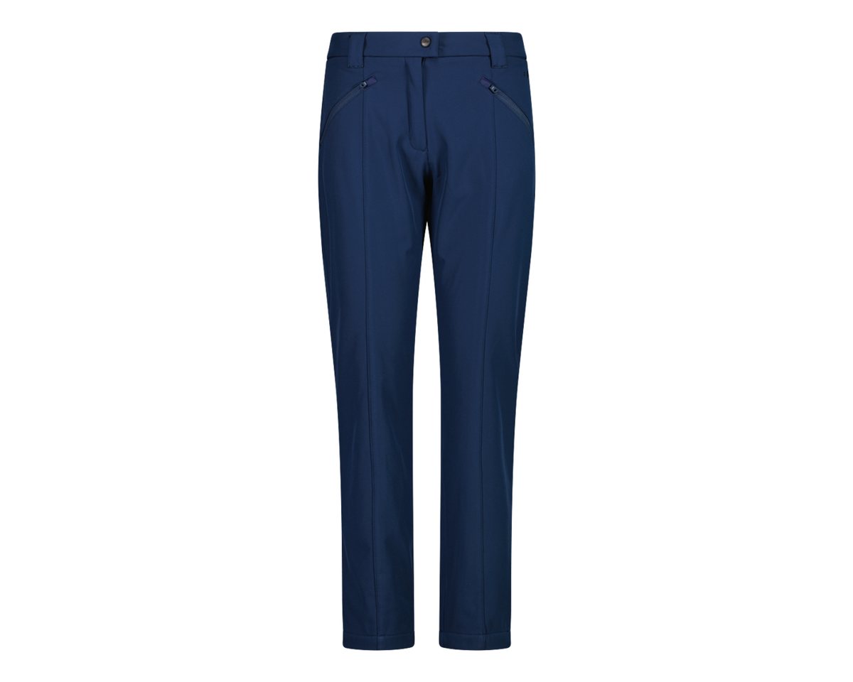 CMP Softshellhose WOMAN LONG PANT mit Reißverschlusstaschen, wasserabweisend, windabweisend Bild 3