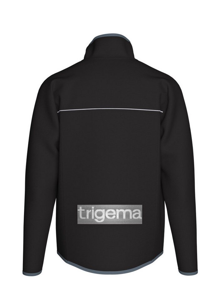 Trigema Trainingsjacke TRIGEMA Praktische Sportjacke aus Microfaser (1-St) Bild 3
