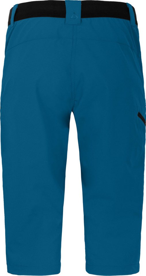 Bergson Outdoorhose VIDAA COMFORT Capri Damen 3/4 Wanderhose, leicht, strapazierfähig, Normalgrößen, Saphir b Bild 3