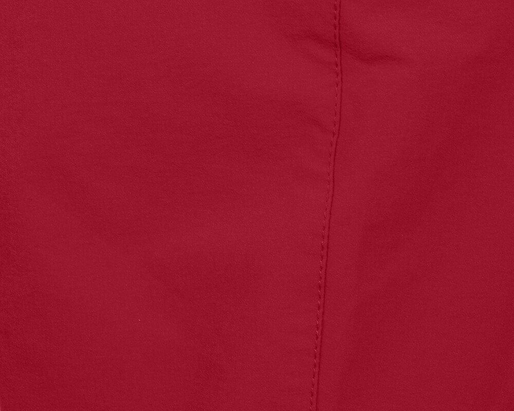 Bergson Outdoorhose VIDAA COMFORT Capri Damen 3/4 Wanderhose, leicht, strapazierfähig, Normalgrößen, rot Bild 3