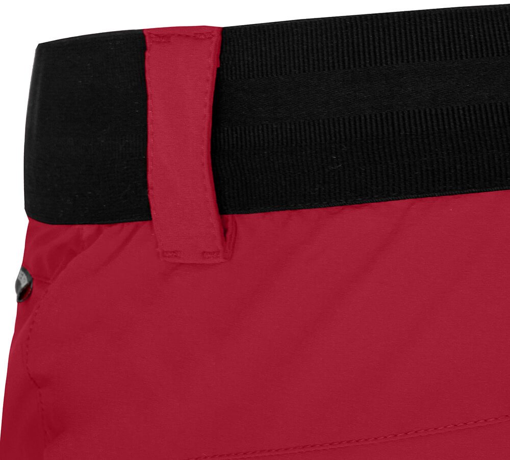 Bergson Outdoorhose VIDAA COMFORT Capri Damen 3/4 Wanderhose, leicht, strapazierfähig, Normalgrößen, rot Bild 4