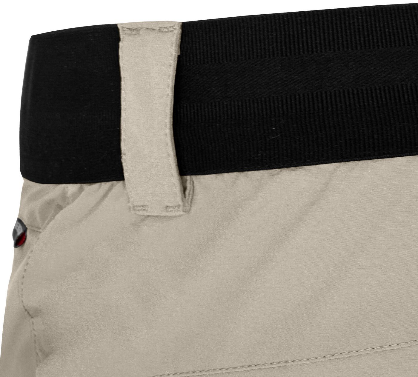 Bergson Outdoorhose VIDAA COMFORT Capri Damen 3/4 Wanderhose, leicht, strapazierfähig, Normalgrößen, beige Bild 4