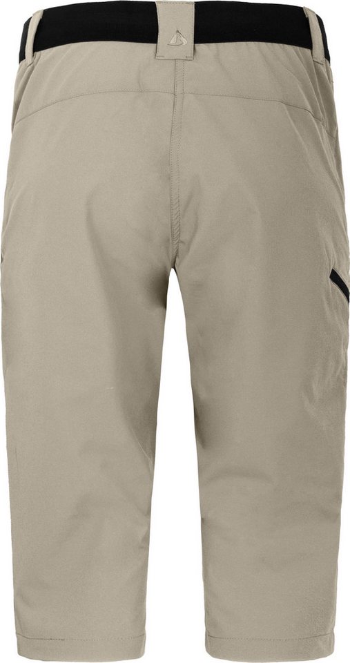 Bergson Outdoorhose VIDAA COMFORT Capri Damen 3/4 Wanderhose, leicht, strapazierfähig, Normalgrößen, beige Bild 5
