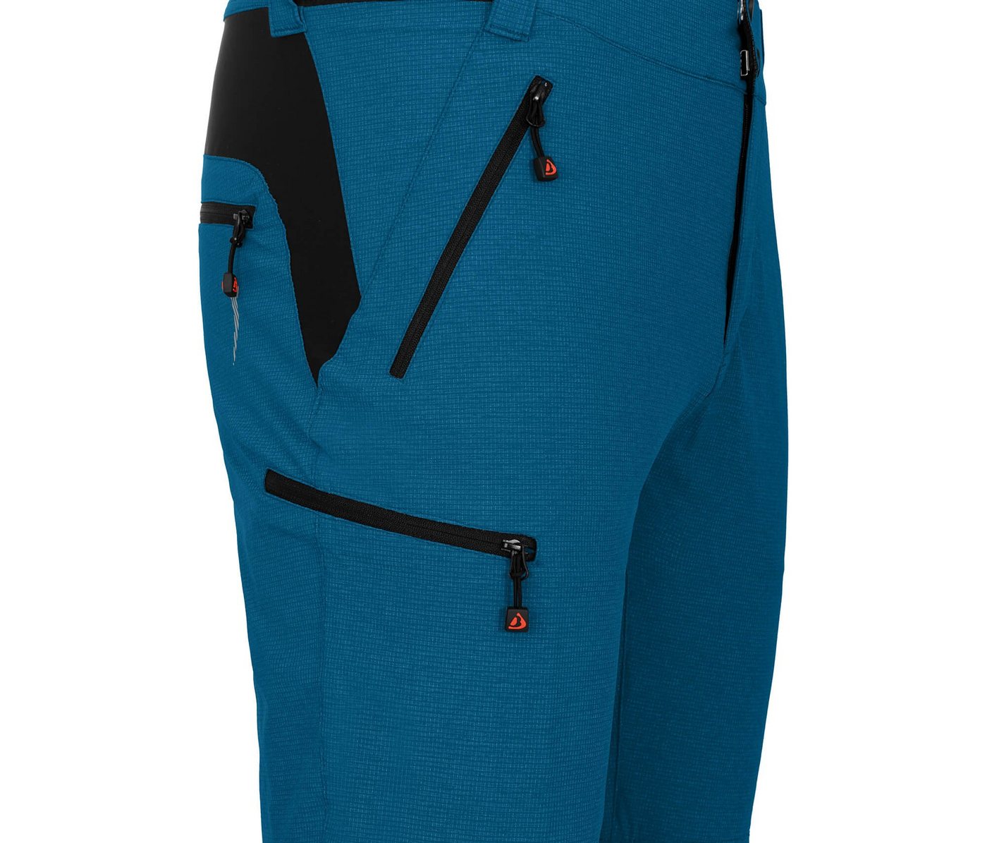 Bergson Fahrradhose PORVOO Bermuda (mit gepolsterter Innenhose) Herren Radshorts, robust, elastisch, Normalgrößen, saphir blau Bild 2