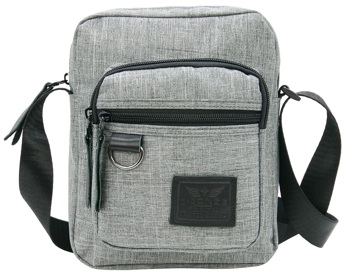 J JONES JENNIFER JONES Messenger Bag Kleine Herren Umhängetasche - Crossover Schultertasche, 19 x 23 x 10 cm Bild 4