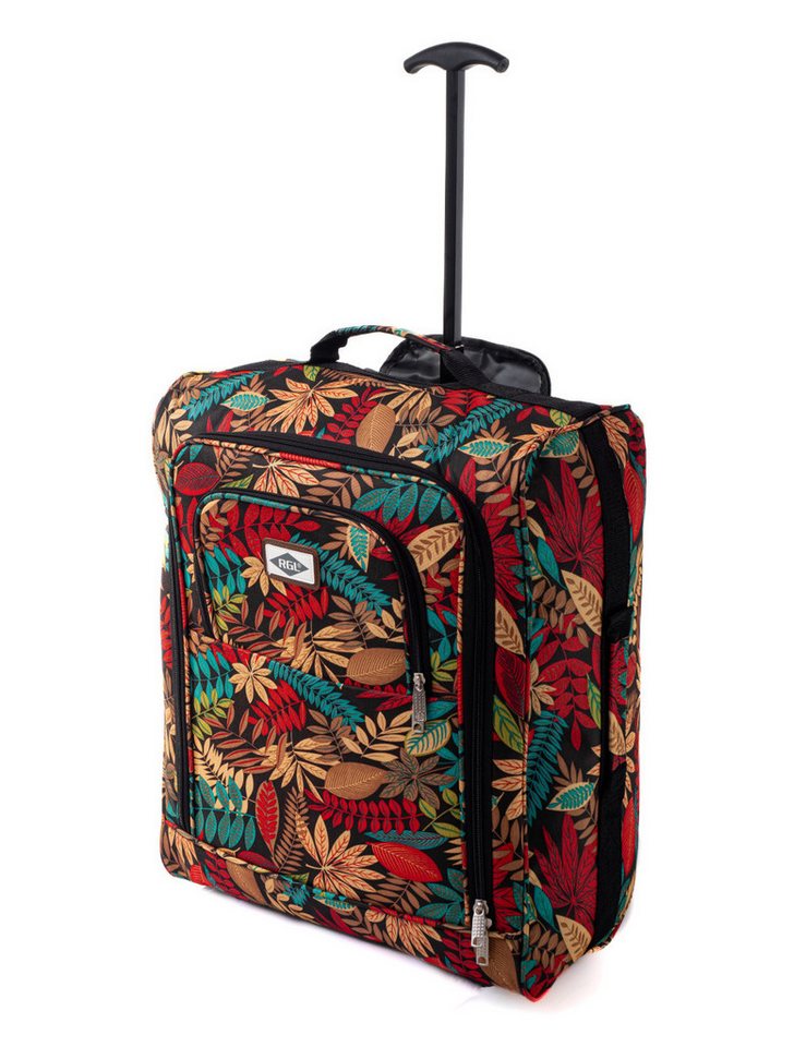 Granori Handgepäckkoffer 55x40x20 cm, Leichter 2-in-1 Reisekoffer mit Rollen (Trolley) 40 L, IATA konform, auch als Rucksack nutzbar