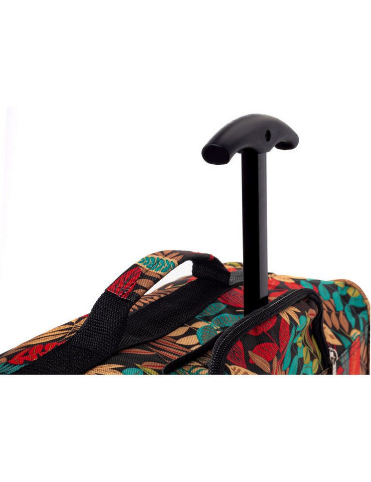 Granori Handgepäckkoffer 55x40x20 cm, Leichter 2-in-1 Reisekoffer mit Rollen (Trolley) 40 L, IATA konform, auch als Rucksack nutzbar Bild 5