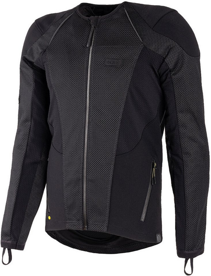 KNOX Motorradjacke Urbane Pro MK3 Protektorenjacke Atmungsaktiv dehnbar protektoren reflektierende abriebfest robust Vi Bild 2