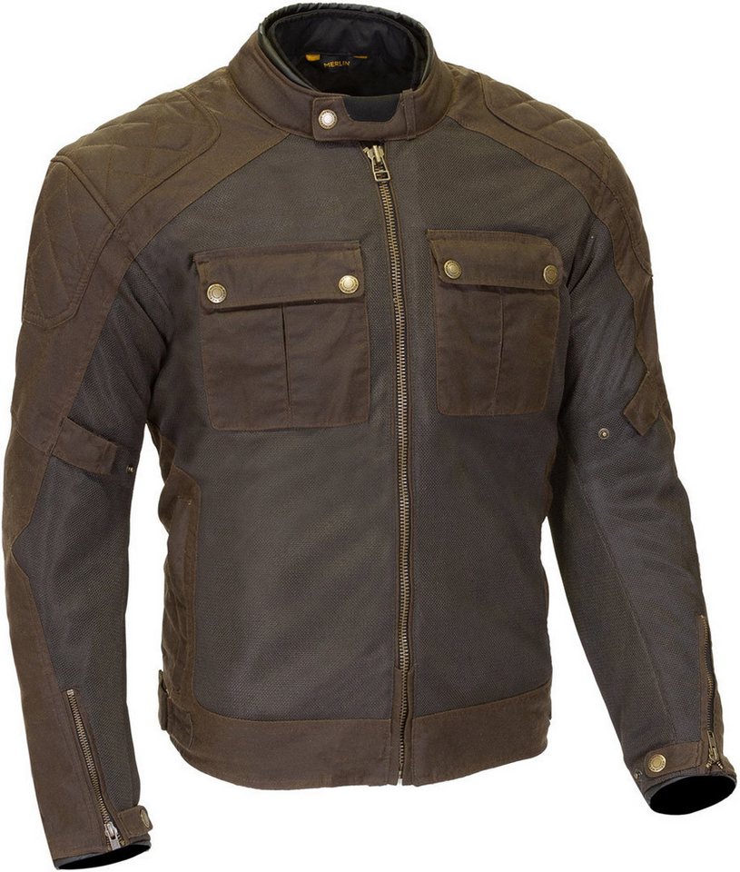 Merlin Motorradjacke Shenstone II Cotec Air Motorrad Textiljacke Rückenprotektor enthalten,Ellenbogenprotektoren enthalten,Schulte