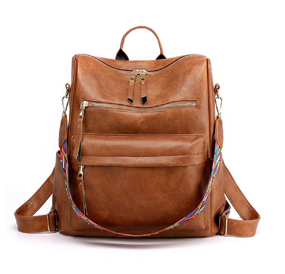 feinlux Rucksack Laptop-Rucksack (Packung, Schulrucksack, Reiserucksack), Geeignet für den täglichen Gebrauch wie Arbeit, Schule usw. Bild 2
