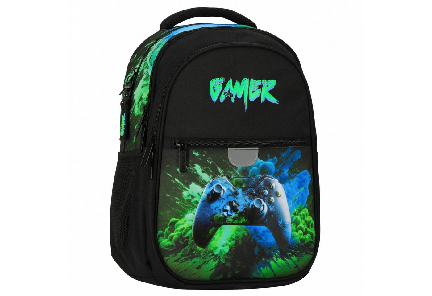 Sarcia.eu Schulrucksack Spielkonsole Schulrucksack für Jungen mit Reflektoren, 24 l Bild 2