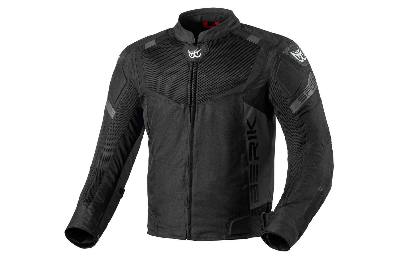 Berik Motorradjacke X-Speed 2 Motorrad Textiljacke Verbindungsreißverschluss,Ellenbogenprotektoren enthalten,herausn