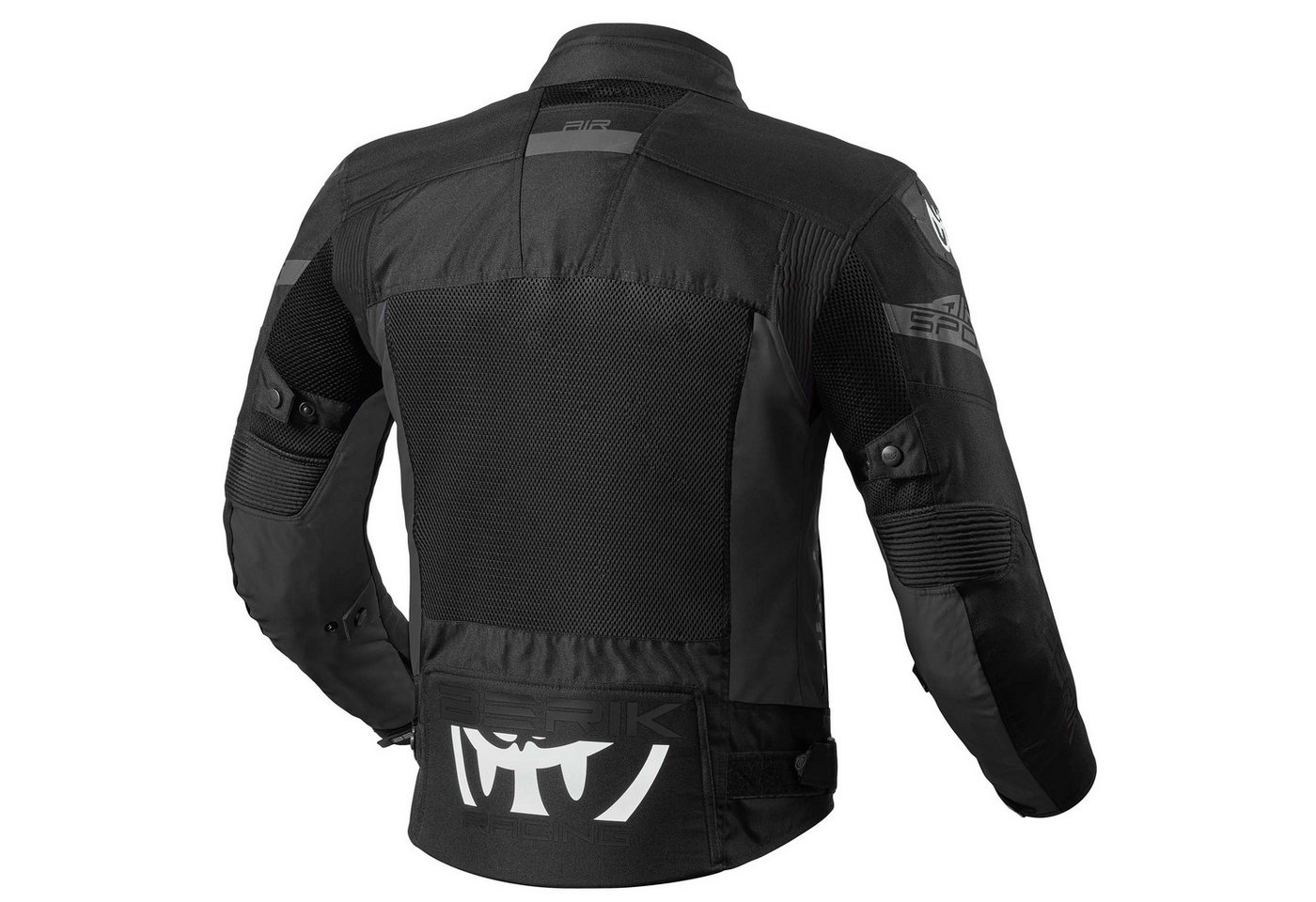 Berik Motorradjacke X-Speed 2 Motorrad Textiljacke Verbindungsreißverschluss,Ellenbogenprotektoren enthalten,herausn Bild 4