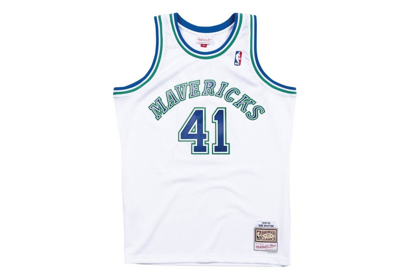 Mitchell & Ness Basketballtrikot Swingman Jersey Dallas Mavericks 199899 Dirk Nowi Bild 3