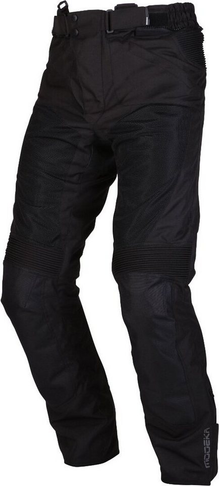 Modeka Motorradhose Veo Air Motorrad Textilhose Knieprotektoren enthalten