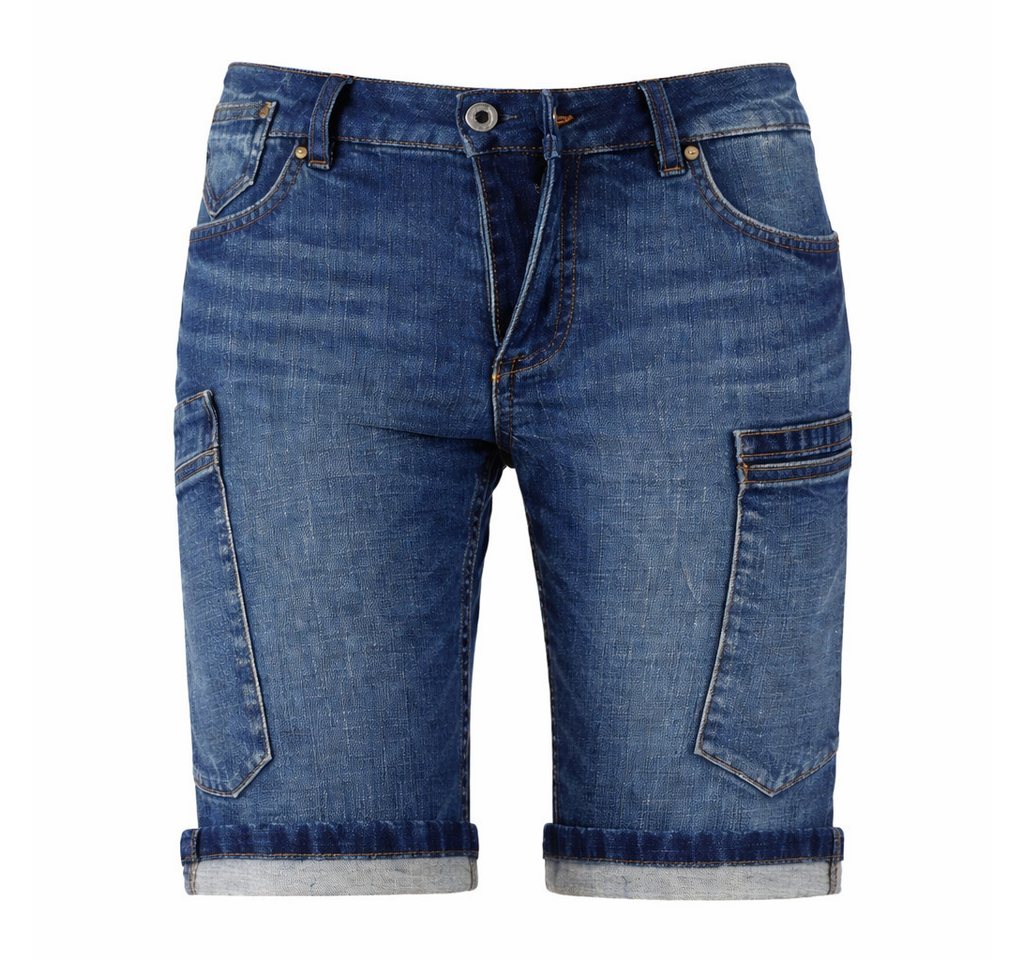 Engelbert Strauss Funktionsshorts Damen Jeansshorts stonewashed – e.s. 7-Pocket, Stretch Bild 2