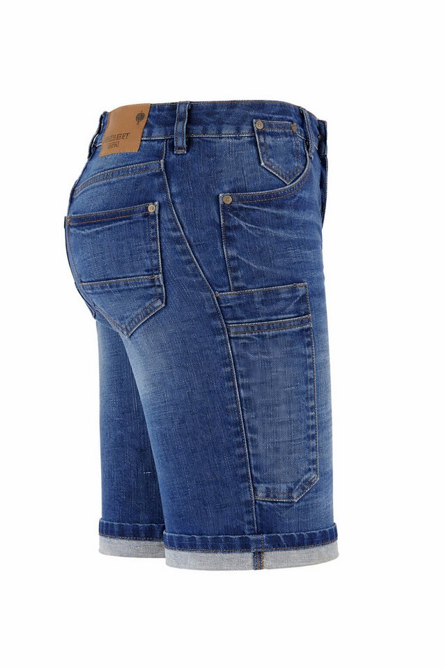 Engelbert Strauss Funktionsshorts Damen Jeansshorts stonewashed – e.s. 7-Pocket, Stretch Bild 5