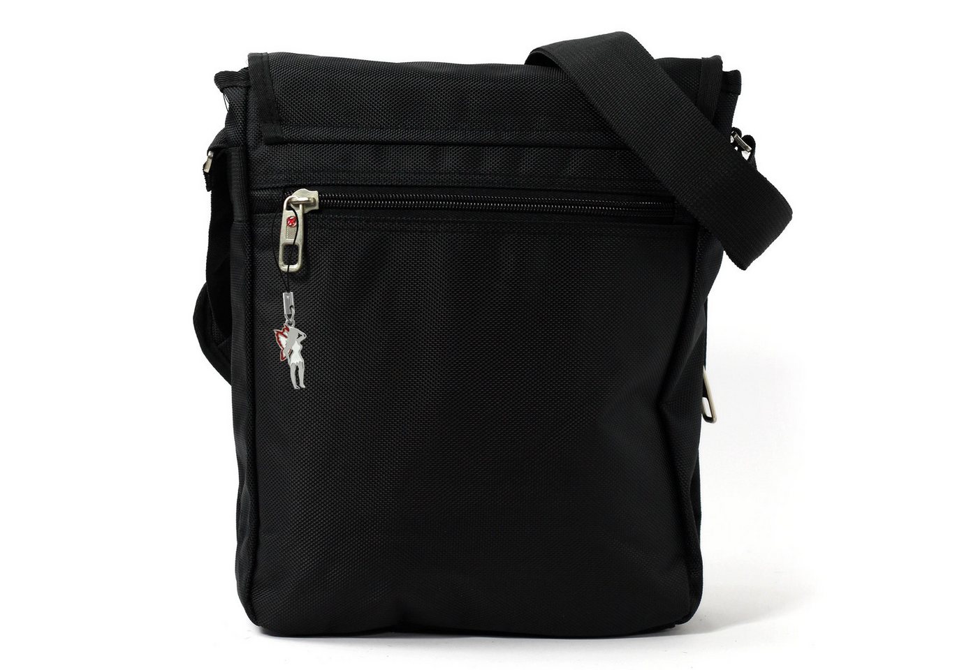 Travel N Meet Messenger Bag Travel N Meet Damen Herren Umhängetasche (Messenger Bag), Herren Messenger Bag, Flugbegleiter Polyester, schwarz ca. 24cm Bild 2