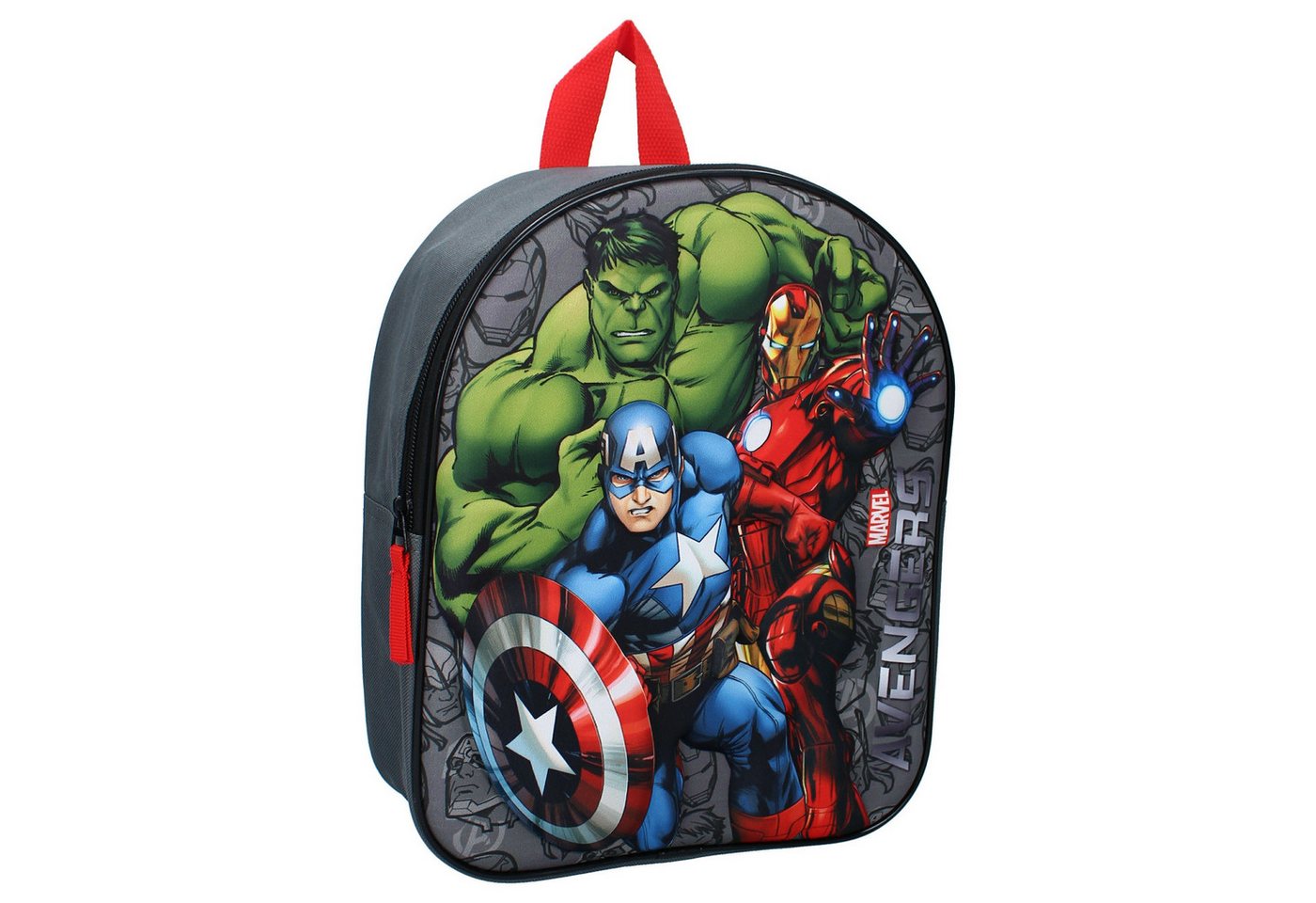 MARVEL Kinderrucksack Freizeitrucksack Tasche Perfekt für Sport, Schule & Abenteuer Bag (1-tlg), mit Lizensiertem Originaldruck Bild 2