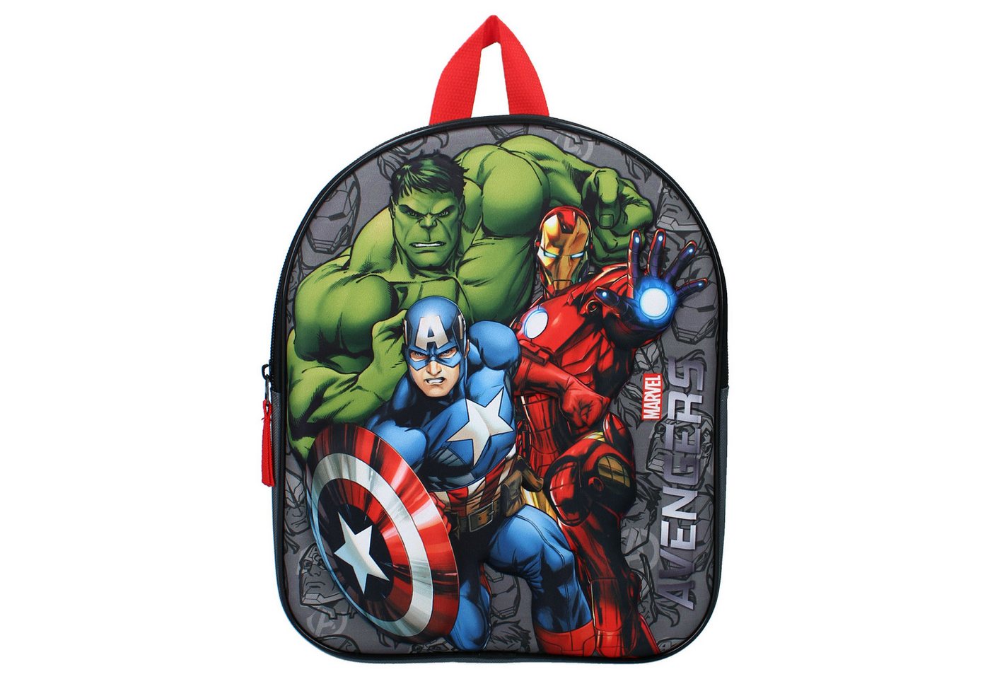 MARVEL Kinderrucksack Freizeitrucksack Tasche Perfekt für Sport, Schule & Abenteuer Bag (1-tlg), mit Lizensiertem Originaldruck Bild 5