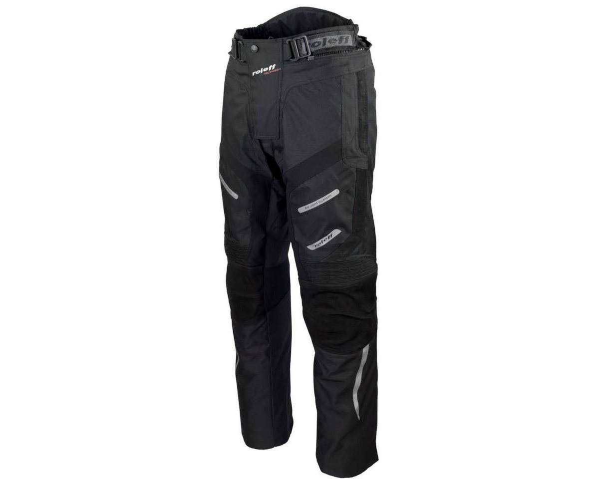 roleff Motorradhose RO460 - Nubukleder, wasserdicht, atmungsaktiv, Protektoren & Belüftung auch in großen Größen Bild 5