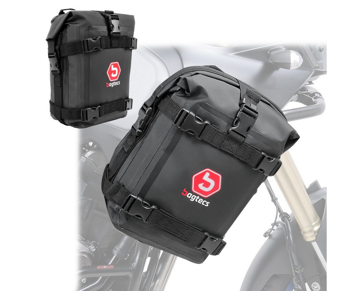 Bagtecs Rahmentasche Set 2x Motorrad Sturzbügeltasche für Schutzbügel # K4 wasserdicht 10 L Bild 4