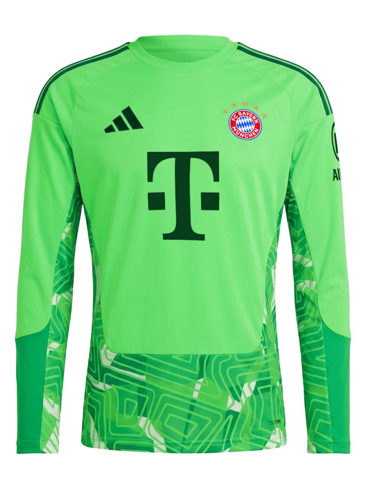 adidas Performance Torwarttrikot FC Bayern München, Langarm Trikot Torwart 26-27, Herren, Grün Bild 3