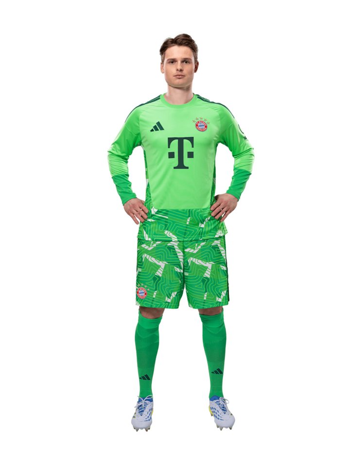 adidas Performance Torwarttrikot FC Bayern München, Langarm Trikot Torwart 26-27, Herren, Grün Bild 4