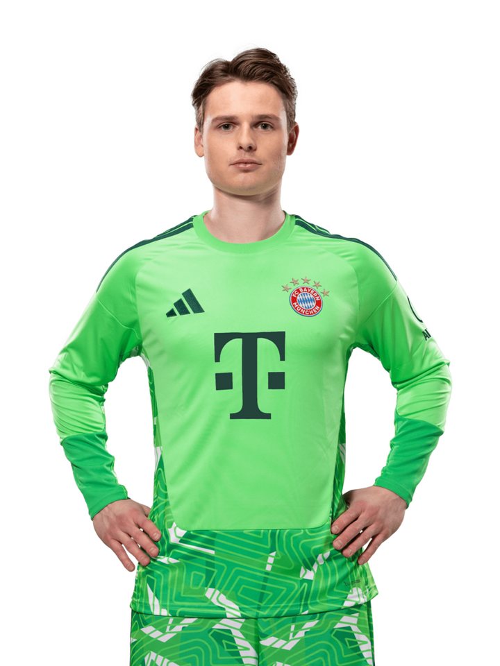 adidas Performance Torwarttrikot FC Bayern München, Langarm Trikot Torwart 26-27, Herren, Grün Bild 5