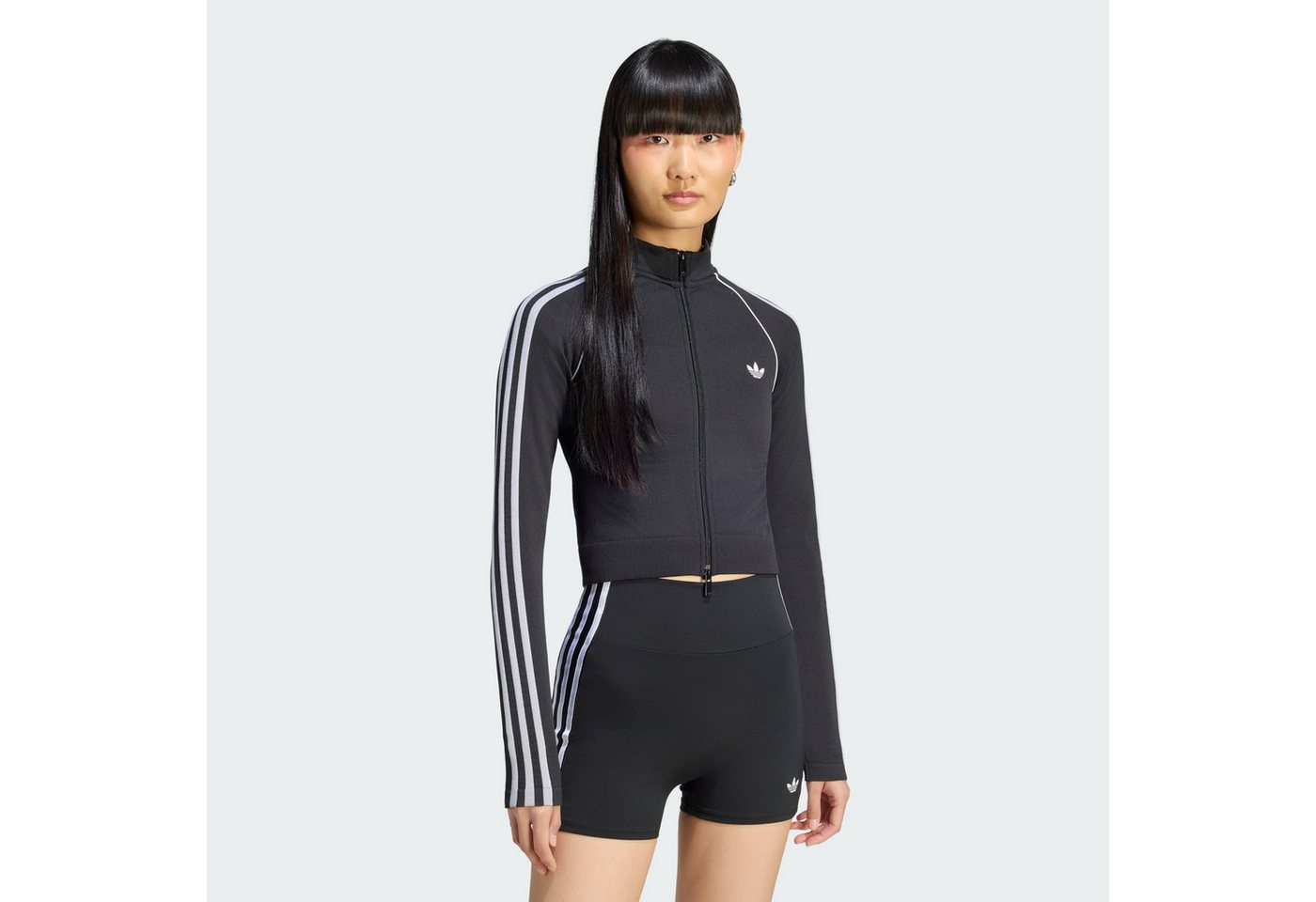 adidas Originals Trainingsjacke ESSENTIALS 3-STREIFEN TRACK TOP, NAHTLOS (1-St) Bild 2