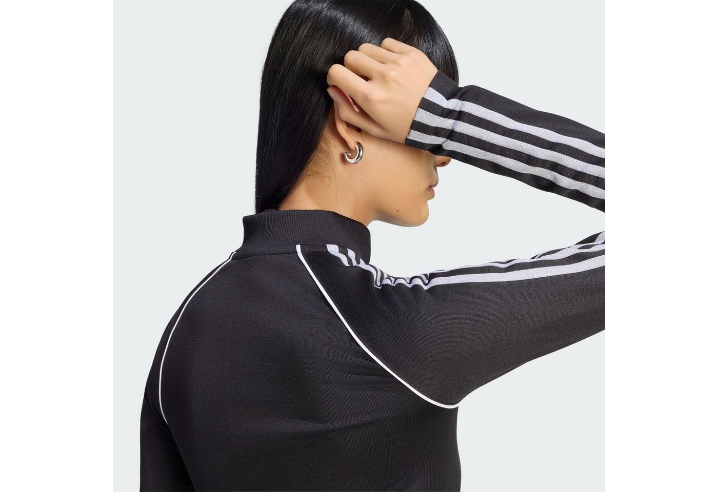 adidas Originals Trainingsjacke ESSENTIALS 3-STREIFEN TRACK TOP, NAHTLOS (1-St) Bild 5