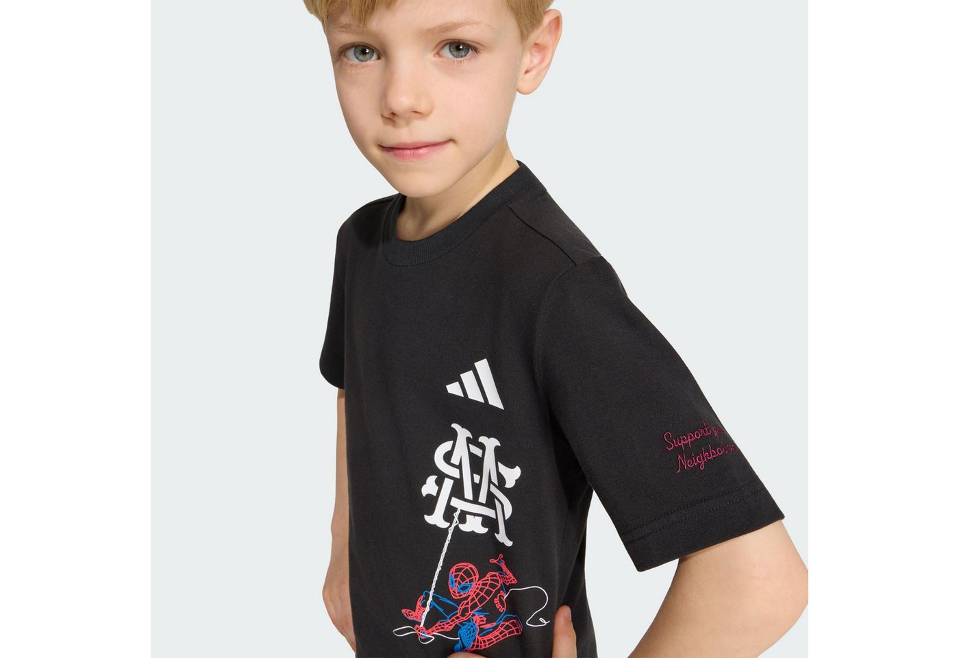 adidas Sportswear Jogginganzug ADIDAS MARVEL SPIDER-MAN SET, T-SHIRT UND SHORTS (1-tlg) Bild 3