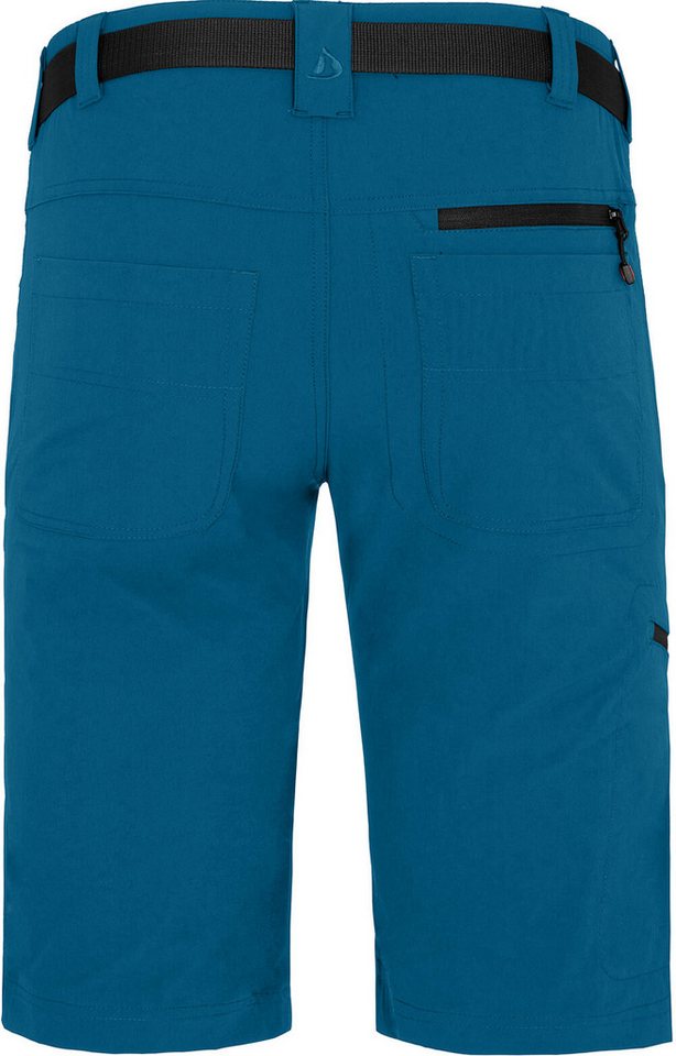 Bergson Outdoorhose REDWOOD BERMUDA Herren Wandershorts, vielseitig, pflegeleicht, Normalgrößen, Saphir b