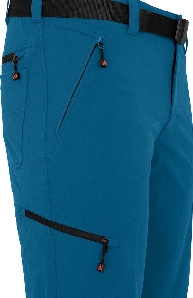 Bergson Outdoorhose REDWOOD BERMUDA Herren Wandershorts, vielseitig, pflegeleicht, Normalgrößen, Saphir b Bild 3