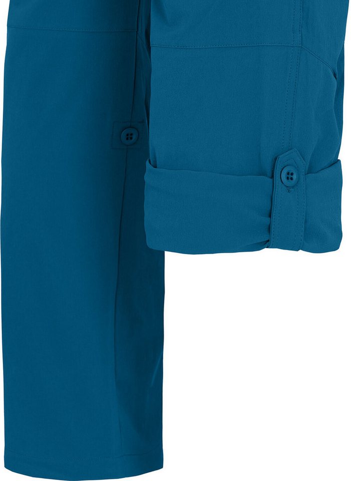 Bergson Outdoorhose REDWOOD Herren Wanderhose, vielseitig, pflegeleicht, Kurzgrößen, Saphir blau