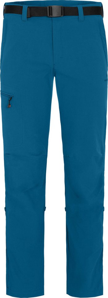 Bergson Outdoorhose REDWOOD Herren Wanderhose, vielseitig, pflegeleicht, Kurzgrößen, Saphir blau Bild 2