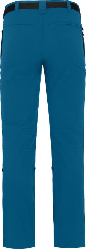 Bergson Outdoorhose REDWOOD Herren Wanderhose, vielseitig, pflegeleicht, Kurzgrößen, Saphir blau Bild 3