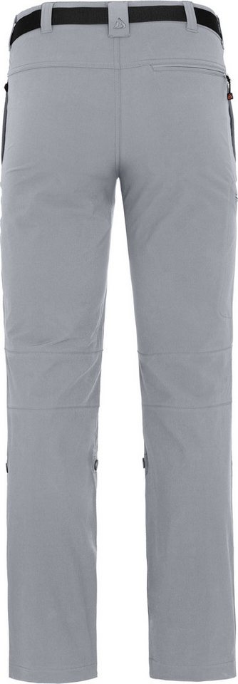 Bergson Outdoorhose REDWOOD Herren Wanderhose, vielseitig, pflegeleicht, Normalgrößen, hellgrau Bild 5