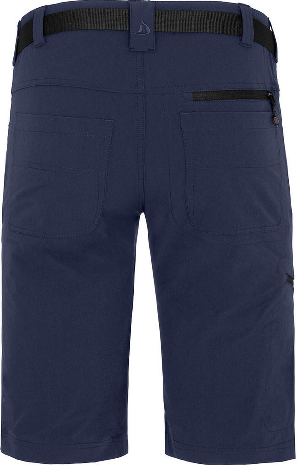 Bergson Outdoorhose REDWOOD BERMUDA Herren Wandershorts, vielseitig, pflegeleicht, Normalgrößen, peacoat