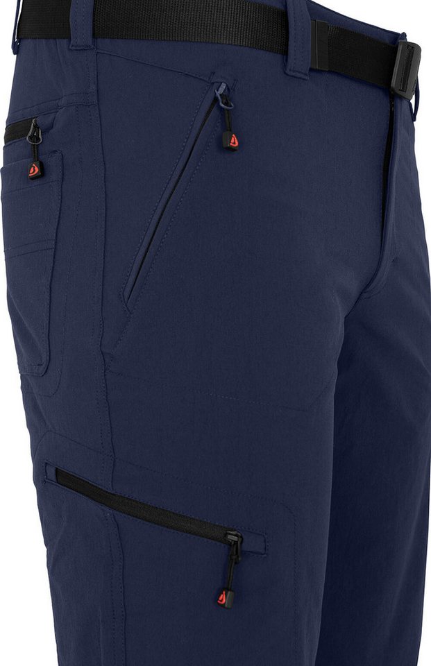 Bergson Outdoorhose REDWOOD BERMUDA Herren Wandershorts, vielseitig, pflegeleicht, Normalgrößen, peacoat Bild 3