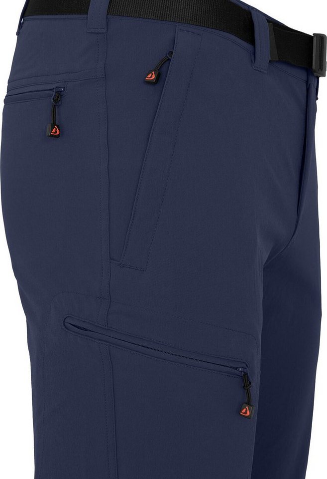 Bergson Outdoorhose REDWOOD Herren Wanderhose, vielseitig, pflegeleicht, Normalgrößen, peacoat bl Bild 2