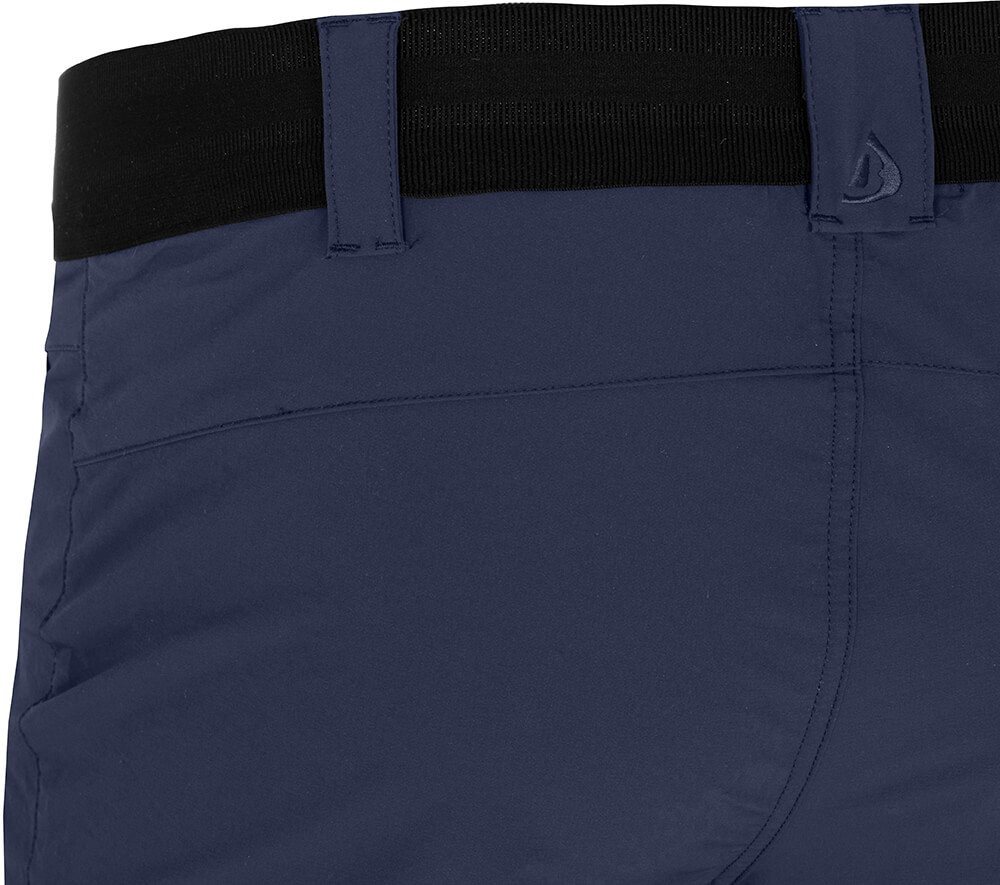 Bergson Outdoorhose ARRESÖ COMFORT Zipp Off Herren Wanderhose, leicht, strapazierfähig, Kurzgrößen, peacoat blau