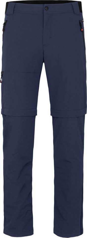 Bergson Outdoorhose ARRESÖ COMFORT Zipp Off Herren Wanderhose, leicht, strapazierfähig, Kurzgrößen, peacoat blau Bild 2