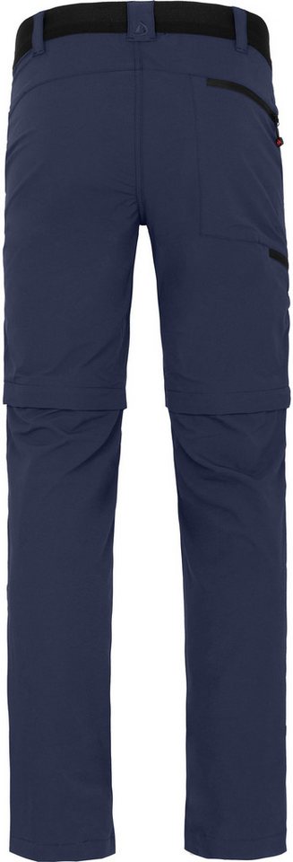 Bergson Outdoorhose ARRESÖ COMFORT Zipp Off Herren Wanderhose, leicht, strapazierfähig, Kurzgrößen, peacoat blau Bild 3