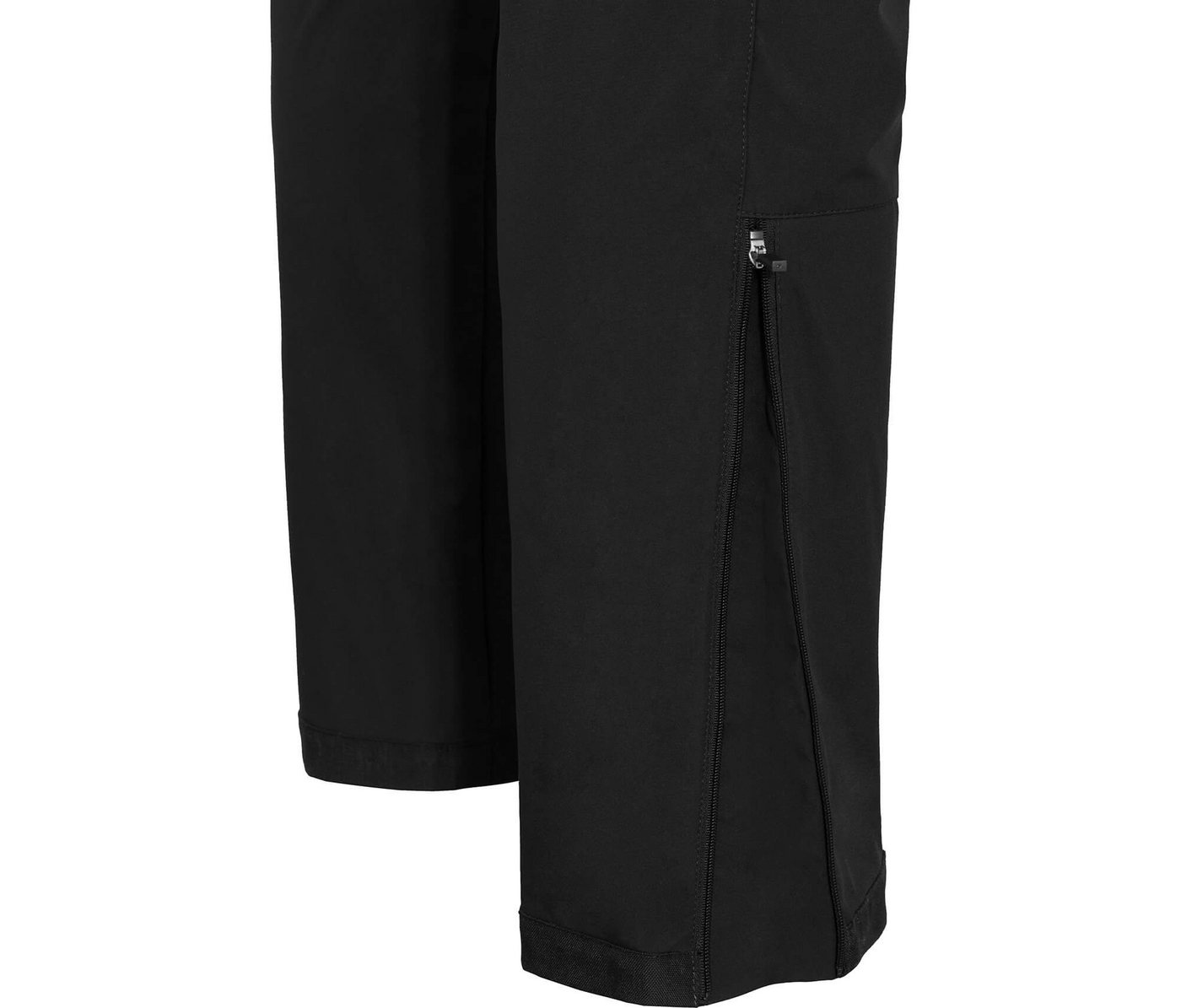 Bergson Outdoorhose KALLE COMFORT (slim) Herren Softshellhose, winddicht, strapazierfähig, Normalgrößen, schwa
