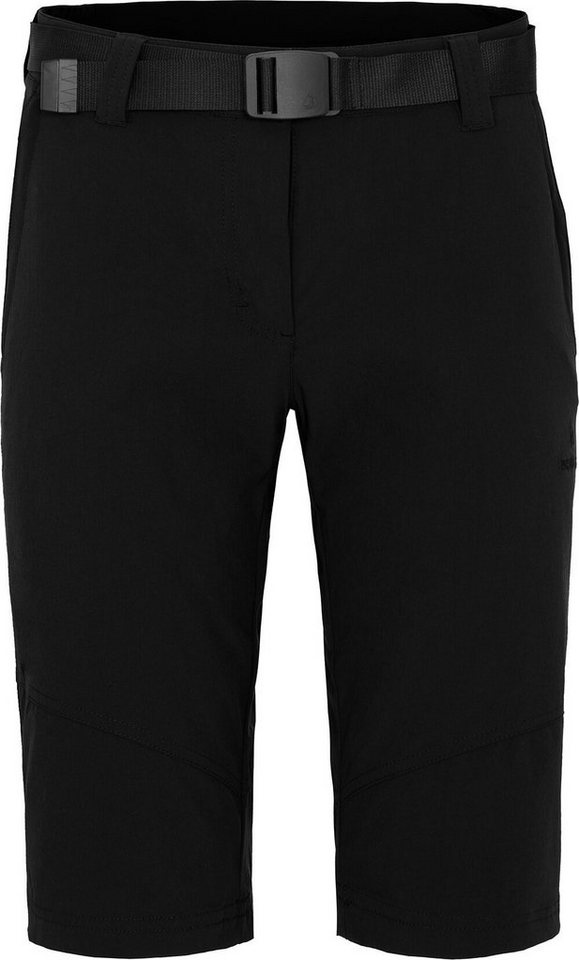 Bergson Outdoorhose HADAR Damen Wandershorts, vielseitig, pflegeleicht, Normalgrößen, schwarz Bild 3