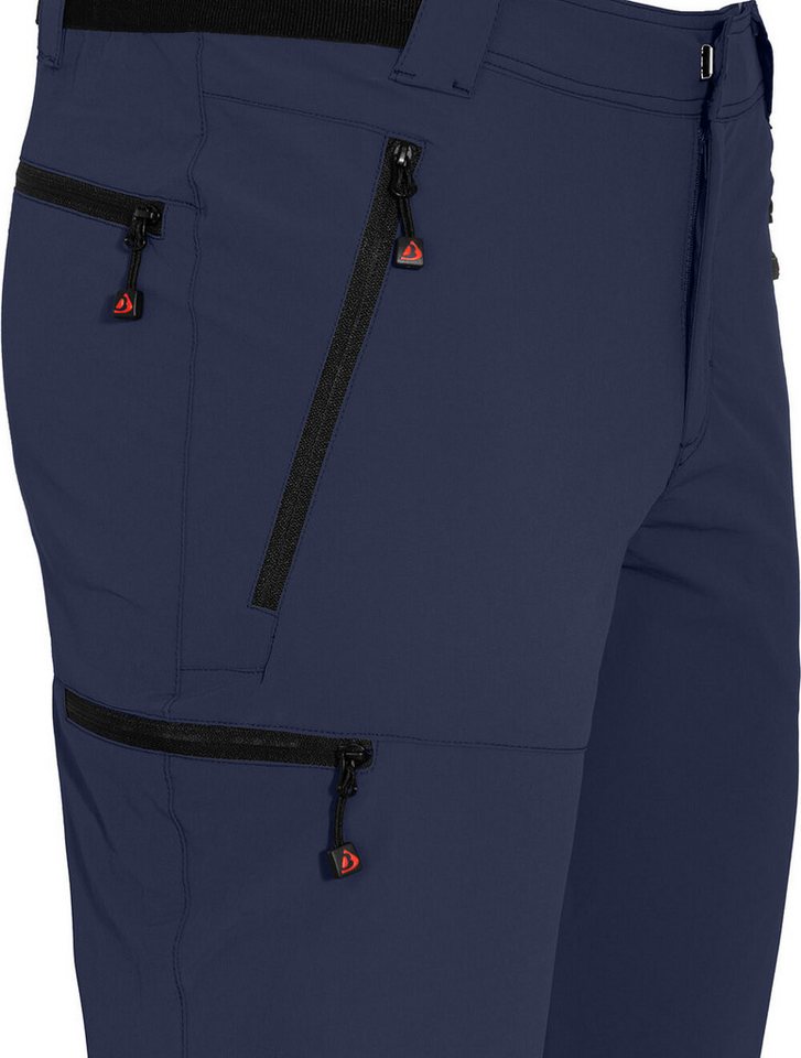 Bergson Outdoorhose ARRESÖ COMFORT (slim) Herren Wanderhose, leicht, strapazierfähig, Normalgrößen, peacoat blau Bild 4
