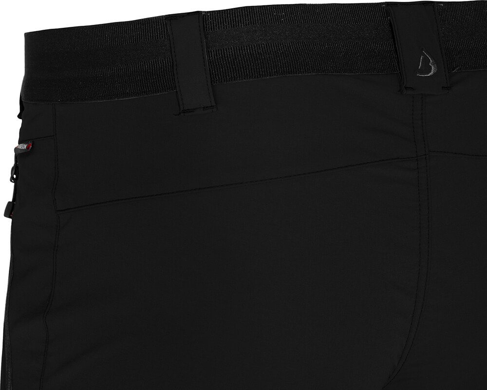 Bergson Outdoorhose ARRESÖ COMFORT (slim) Herren Wanderhose, leicht, strapazierfähig, Normalgrößen, schwarz Bild 4