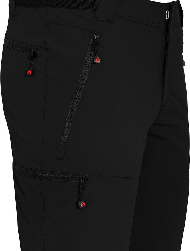 Bergson Outdoorhose ARRESÖ COMFORT (slim) Herren Wanderhose, leicht, strapazierfähig, Normalgrößen, schwarz Bild 5