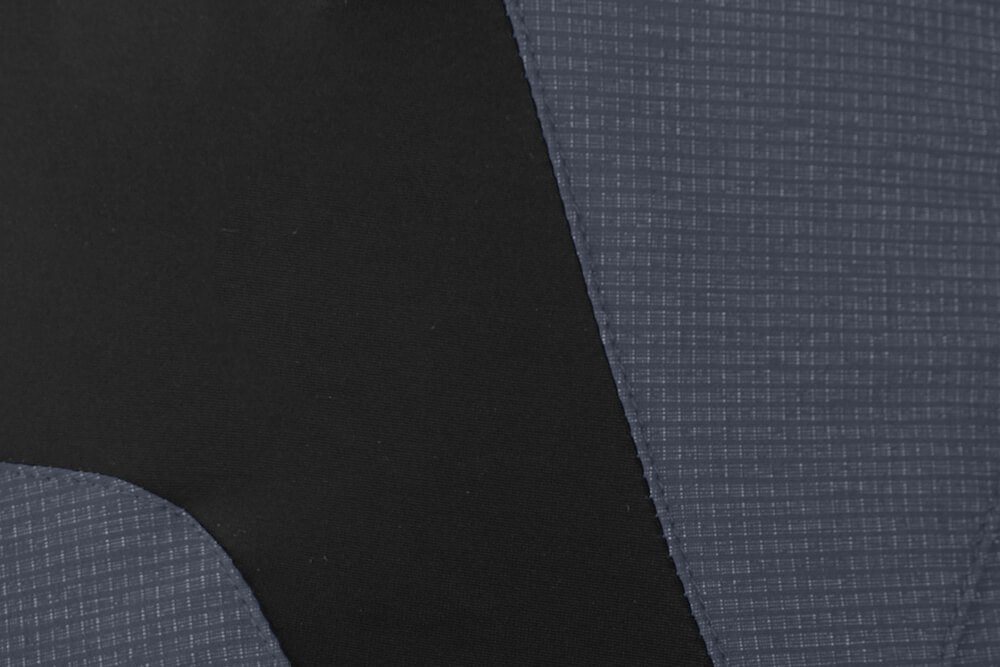 Bergson Fahrradhose VALLI Capri Damen 3/4 Radhose, robust, elastisch, Normalgrößen, grau/blau Bild 2